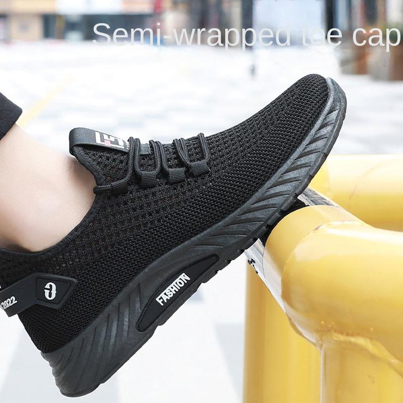 New Men's Shoes Breathable Casual Sneakers Summer Solid Running Shoes Lightweight Soft Sports Shoe for Male Large Size 35-45
