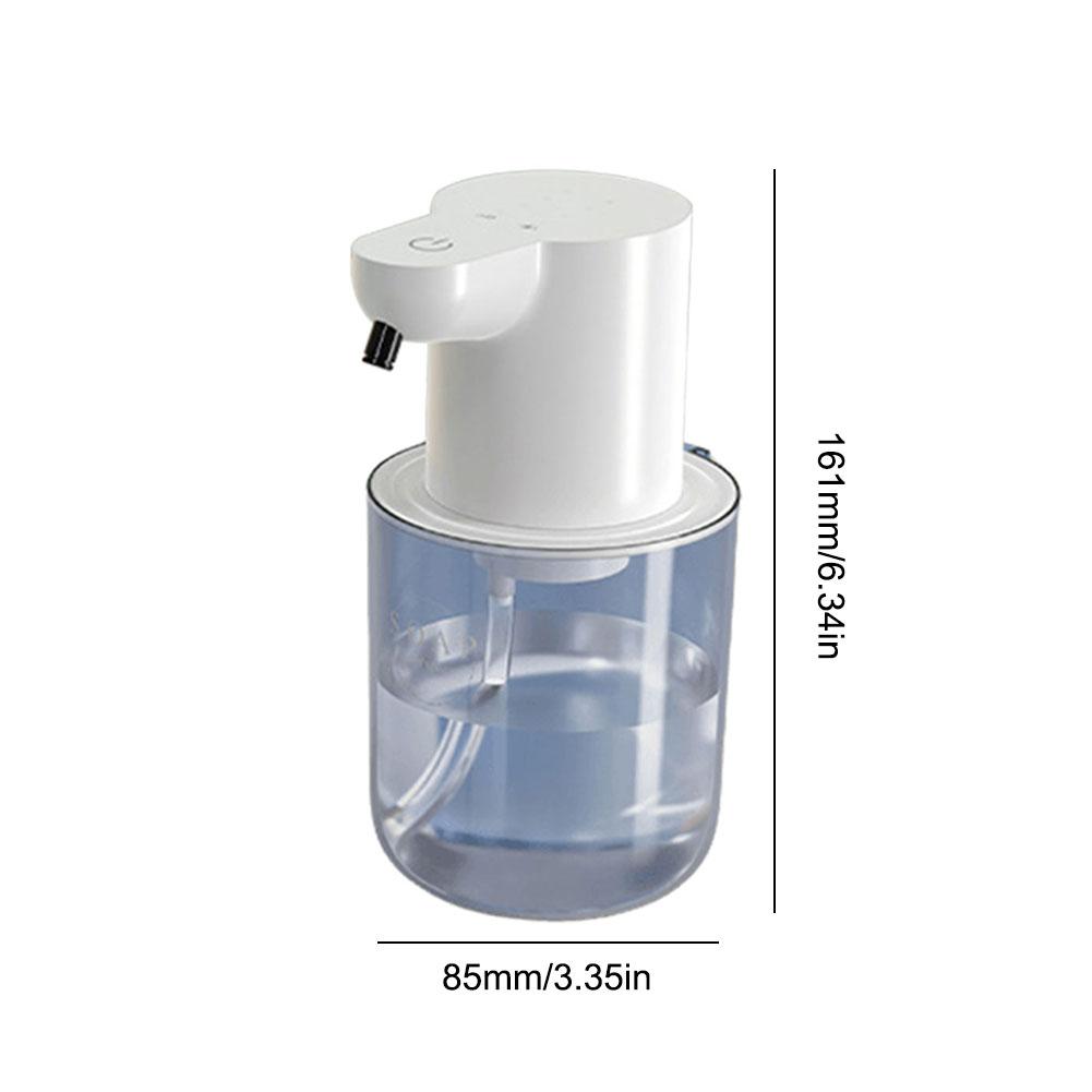 400ml Automatic Foam/Gel Soap Dispenser Rechargeable Infrared Sensor Electric Sanitizer Dispenser 4 Gears Foaming Soap Dispenser