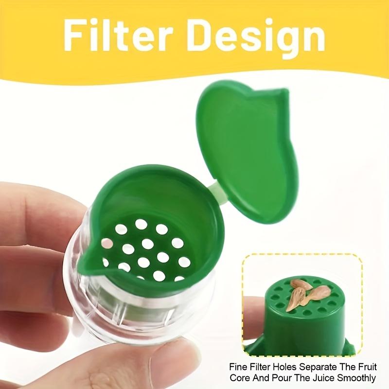Manual Lemon Squeezer Portable Lemon Juicer Lightweight Manual Juices Reamer Built In Filter For Lemon Orange Citrus Fruit