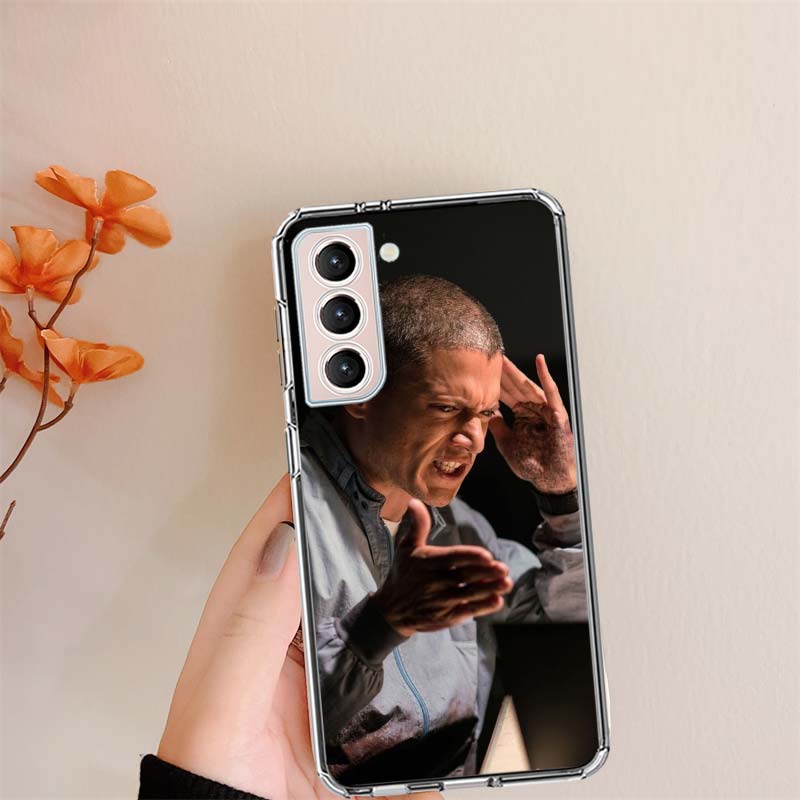 

Prison Break TV Series Clear Phone Cases for Samsung S26 Ultra Galaxy S25 Edge S24 S23 FE S21 Plus S20 S22 S10 Cover Patterned C Samsung S23 Plus