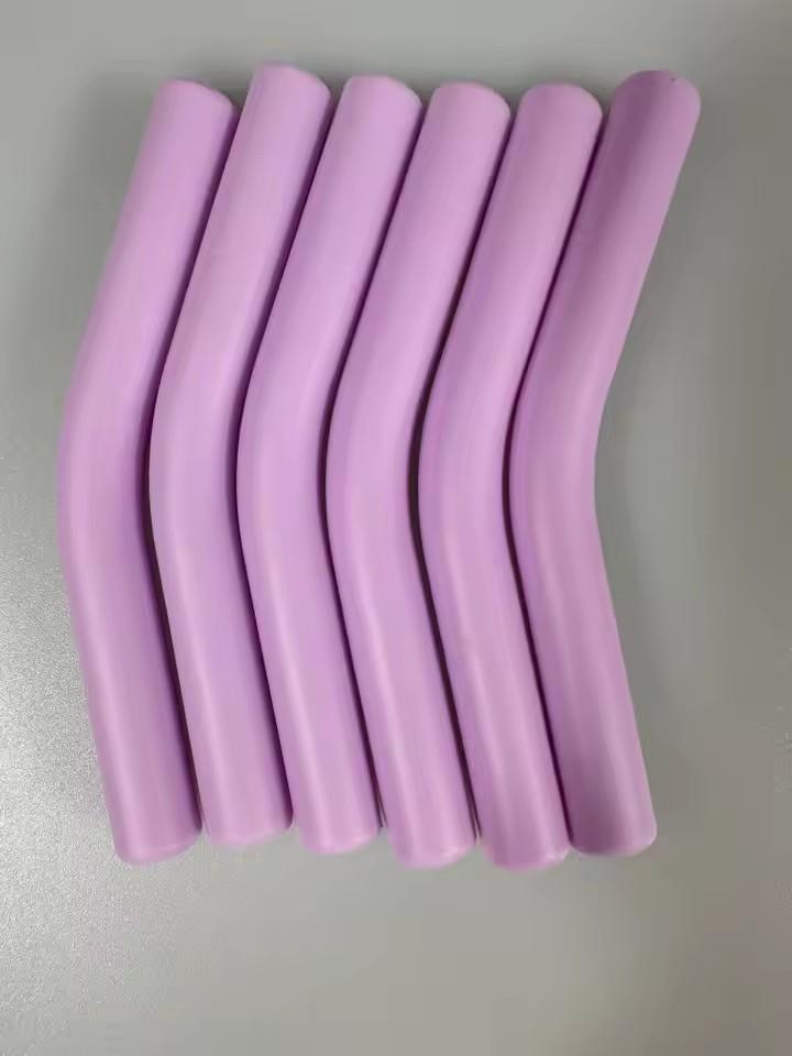 6pcs New High-end Metal Silicone Straw Covers 8mm Outer Diameter Food Grade Rubber Straw Covers Flex Elbow Hydraflow Straw