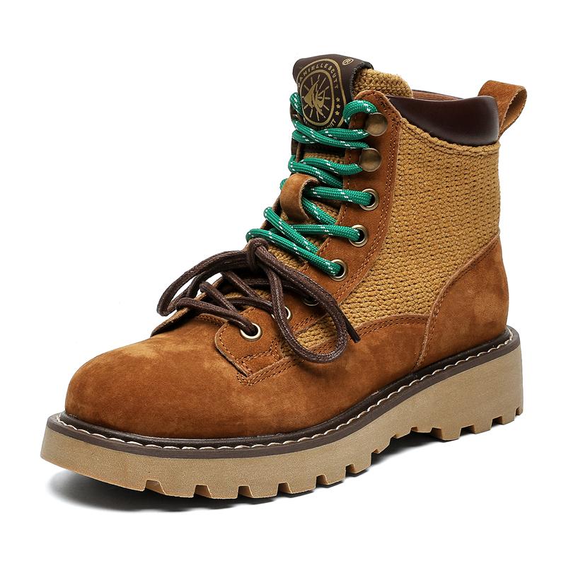 Fashion Thick soled casual men's boots Trendy Designer  Styles Leisure Outdoor Fashion Party Autumn Winter Daily genuine leather Shoes