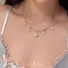 Shijia Pearl Necklace Women's Niche Light Luxury Design High-end Temperament Collarbone Chain Neck Chain Sweater Chain Bead Chain