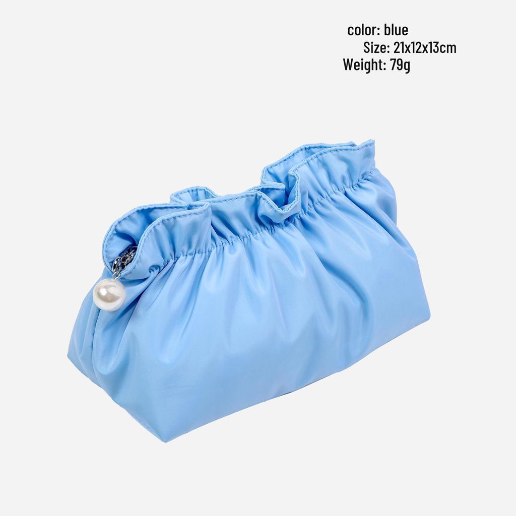 Travel Cosmetic Bag: High-Value, Pleated, Waterproof, Multi-Color, Portable Toiletry Storage