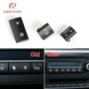 64119310445 Car Heater Climate Control Fan Volume AC Button Air Circulation Button Cover Auto Knob Cap For BMW X5 X6 E70 E71