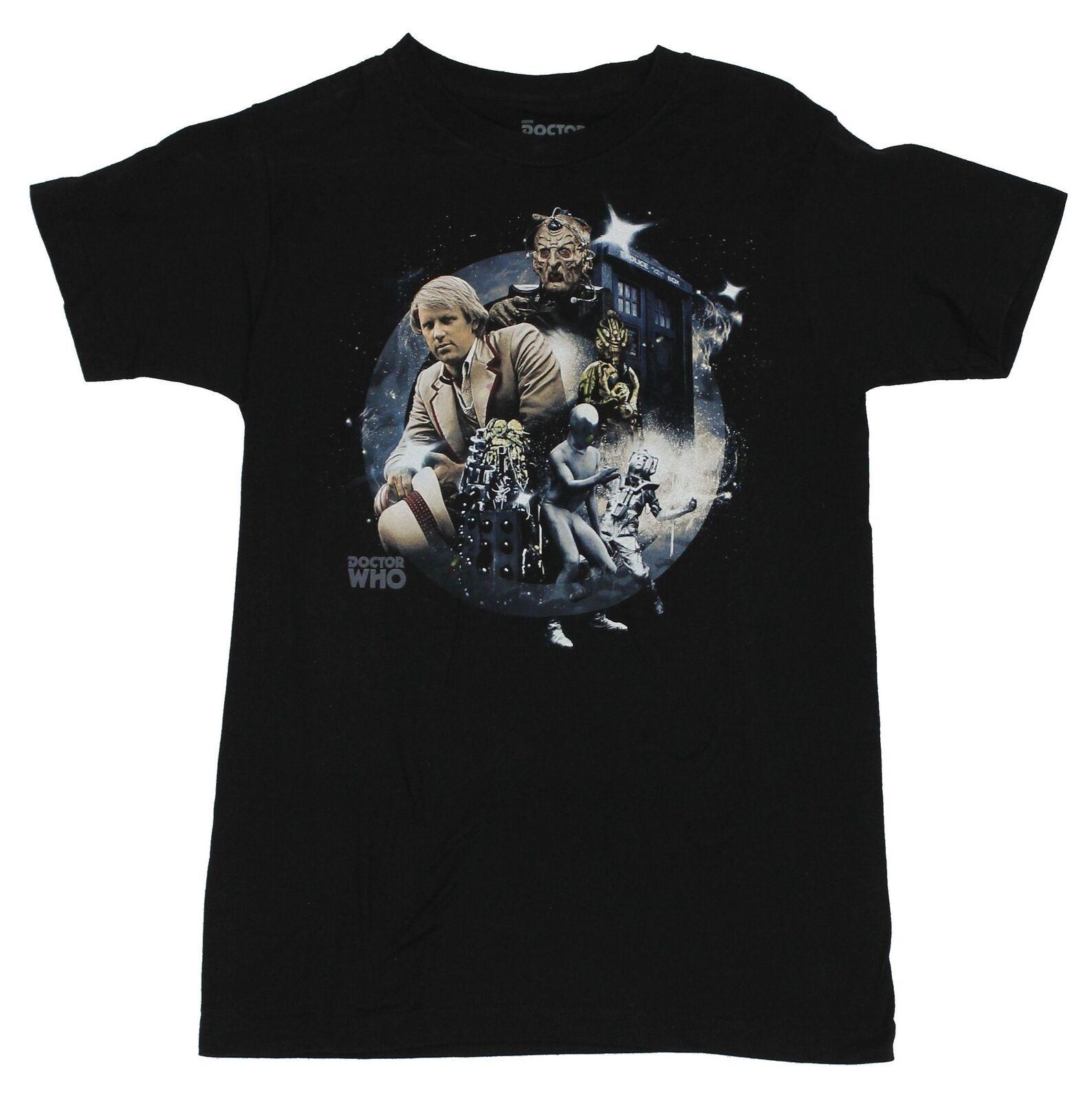 

Doctor Who Unisex T-Shirt Tv Image Photo Collage Of The Fifth