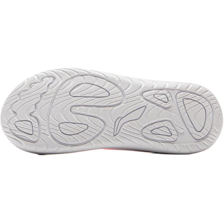 Li Ning Kids Comfortable Versatile Non-Slip Durable Low-Top Sandals Kids Sandals Pink YKKV008-2
