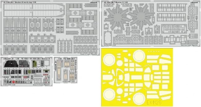 

Eduard Scale Big Ed Boston III Parts Set HK Plastic Model Parts EDUBIG49460 1/48 DB-7 (British Version) (for Models) (Airplane)