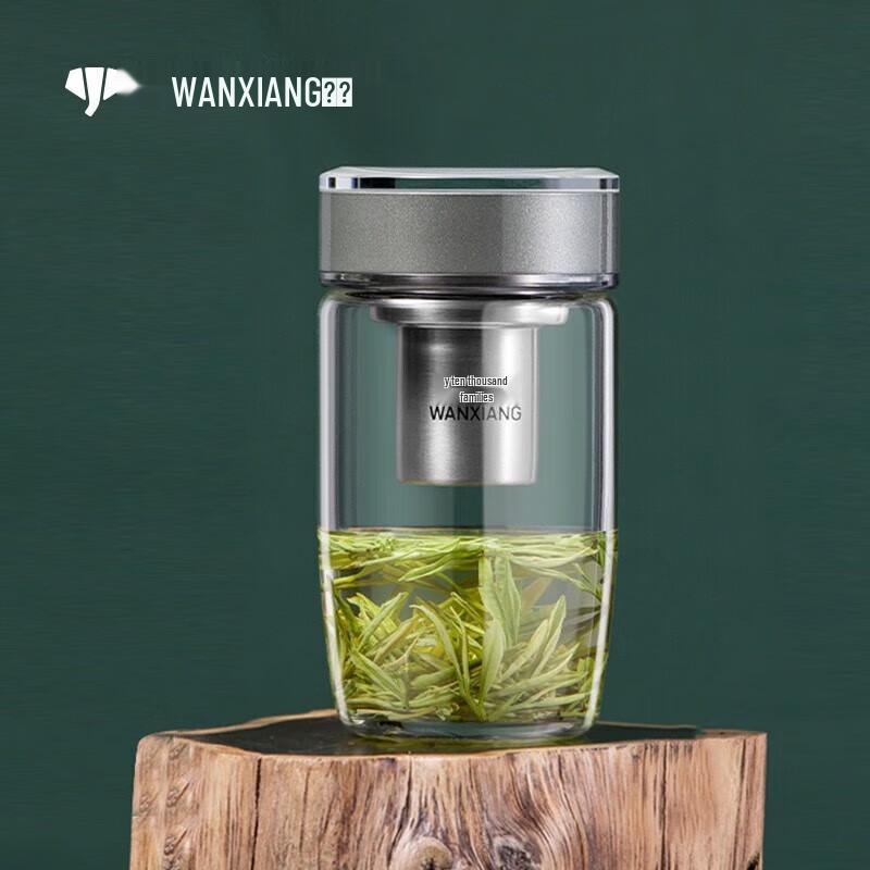 Wanxiang Single-Layer Glass Curved Cup