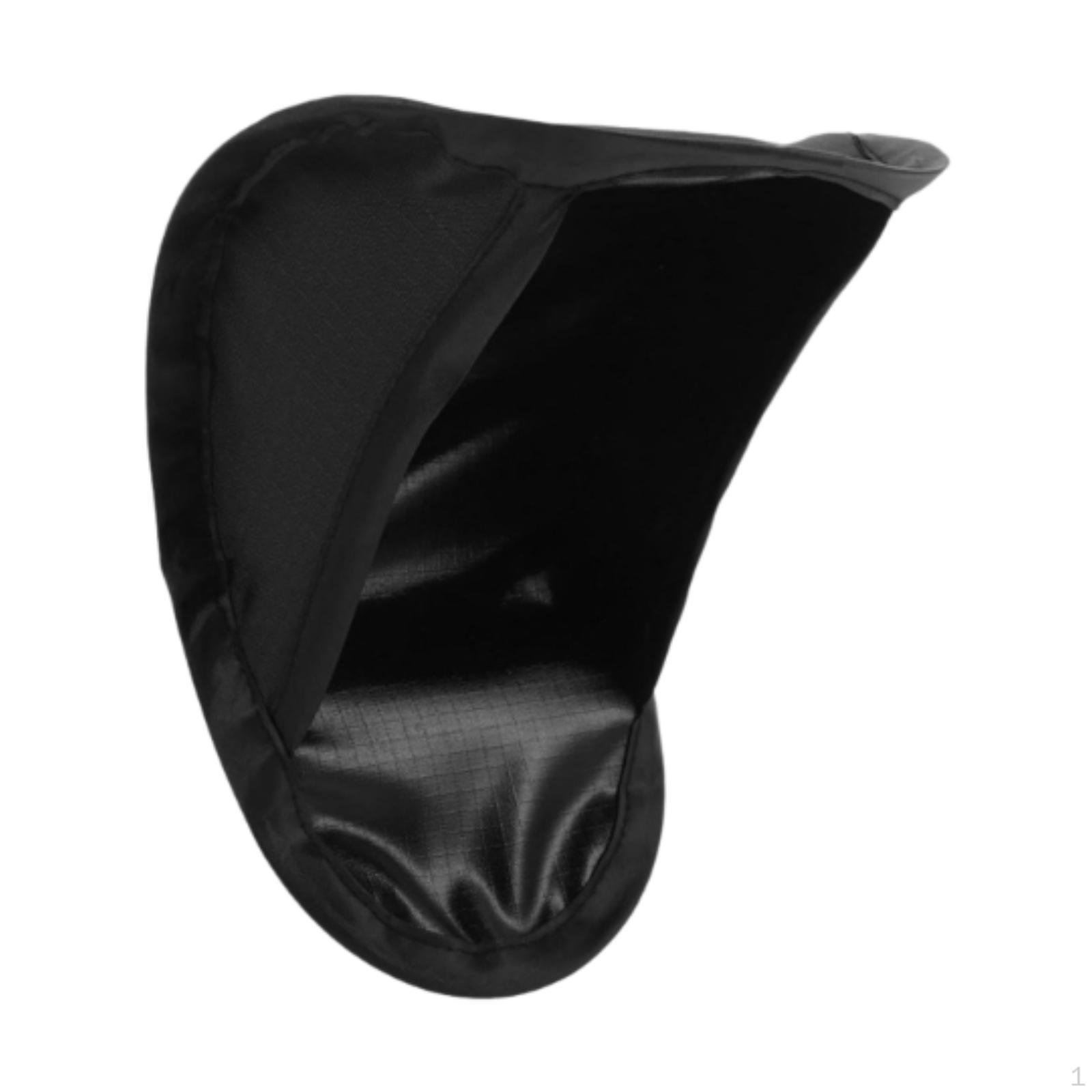 

Car Phone Sun Visor Shade Easy Setup Foldable Light Blocking Waterproof Practical Mobile