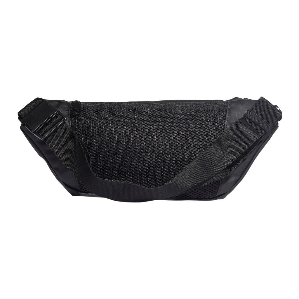 New Adidas Future Icon Waist Bag Black/White HB1328