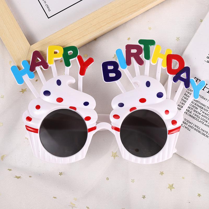 Funny Birthday Party Sunglasses for Creative Photos and Decor