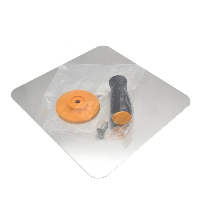 Aluminum Mortar Board Holder Lightweight Plaster Hawk Tool for DIY Enthusiasts Wall Plastering Renovation Work