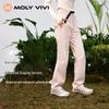 MOLY VIVI Women's Windproof Waterproof Soft Shell Hiking Ski Pants
