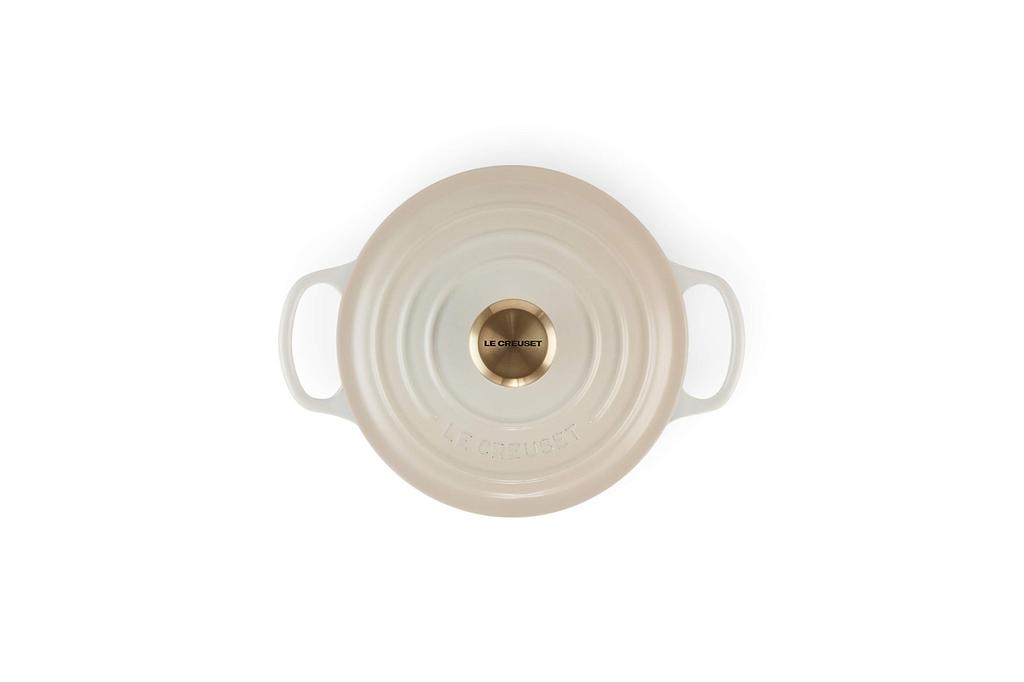 Le Creuset Signature Cocotte Ronde 18cm Cast Iron Enamel Pot, Gas, Induction, and Oven Safe [Official Japanese Product]