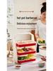 Multi-Layer Kitchen Hot Pot Side Dish Tray - Large Capacity Storage Plate