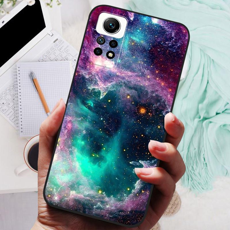 Cover For Redmi Note 12 Pro 4G Case Silicone Painted Soft Protective Black Coque For Xiaomi Redmi Note12 Pro 4G NFC Cartoon TPU