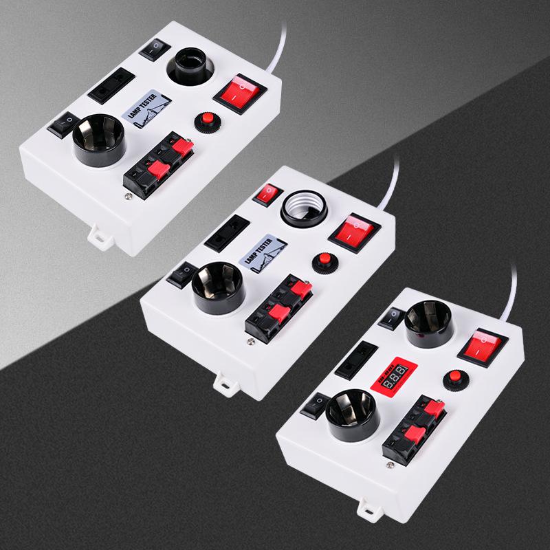 1.5m LED Test Lamp Line with Clips for Two-Position Electrical Box Aging Test