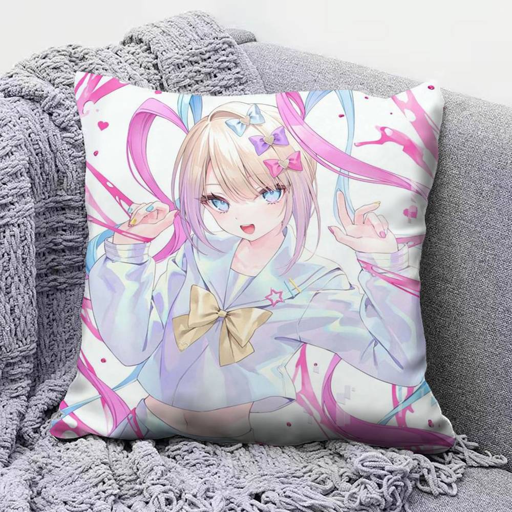 Needy Streamer Overload Anime TV  Pillow Covers Home Sofa Cushion Covers and Aecorative Custom