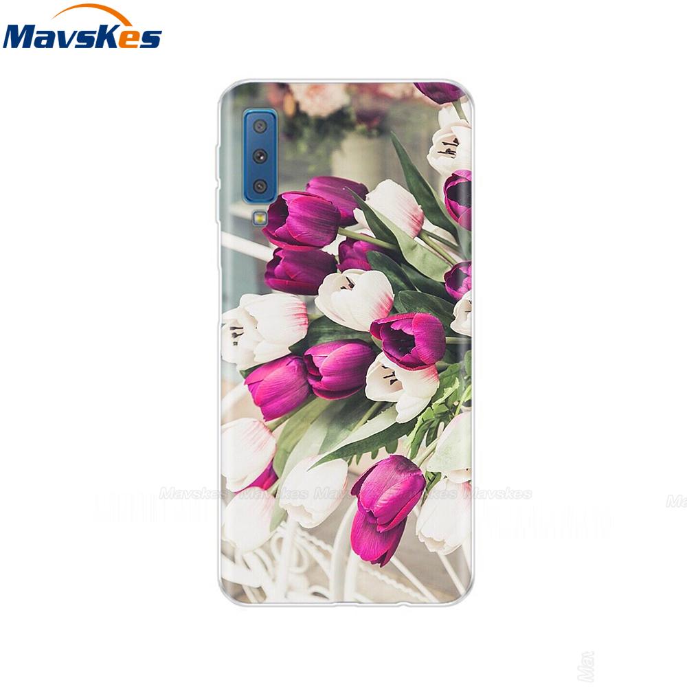 Silicone Cover For Samsung Galaxy A7 2018 Case A750 A750F Case 6.0' TPU Phone case For Samsung A 7 2018 750 750F Fundas Coque