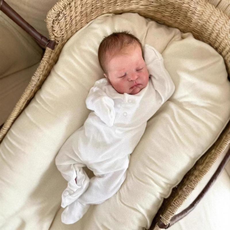 

20 50 см мягкое тканевое тело кукла Reborn Baby Doll Willa милая реалистичная спящая кукла-симуляция, настоящая как куклы-младенцы для детей, подарок на день рождения ко Дню защиты детей 50cm cloth body