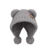 Warm Beanie Cap Fluffy Woolen Hat New Bear Ears Hat  Autumn Winter