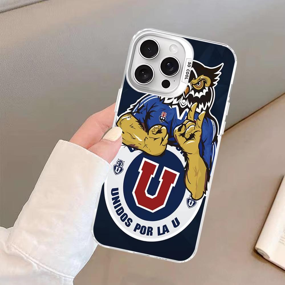 

Chile U-University Logo Frosted Case for Samsung Galaxy A36 A35 A34 A32 A30 A26 A25 A24 A23 A22 5G 4G A20 A16 A15 Acrylic Cover Galaxy Note 20