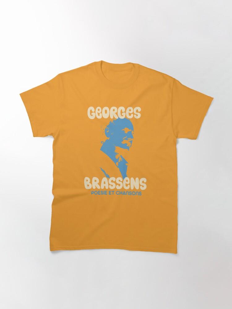 Georges Brassens Georges Brassens Tribute Design - Poetry et Chansons Classic T-Shirt