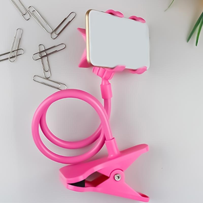 360 Degree Rotating Cellphone Holder Lazy Bracket Universal for Phone Long Arm Gooseneck Support Stand for Desktop Bed
