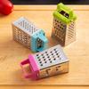 3Pcs Mini Cheese Grater Set Multifunctional Stainless Steel Square Graters for Vegetables Chocolate and More