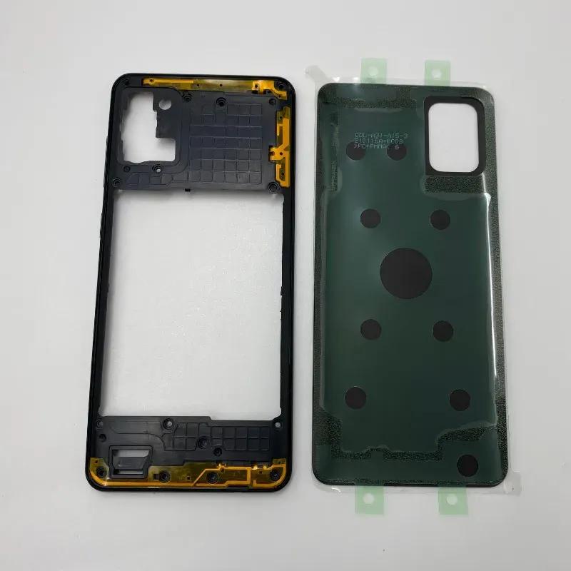Full Housing Middle Frame Battery Back Cover Rear  with dhesive Replace for Samsung Galaxy 31 315F 315G 315N 315