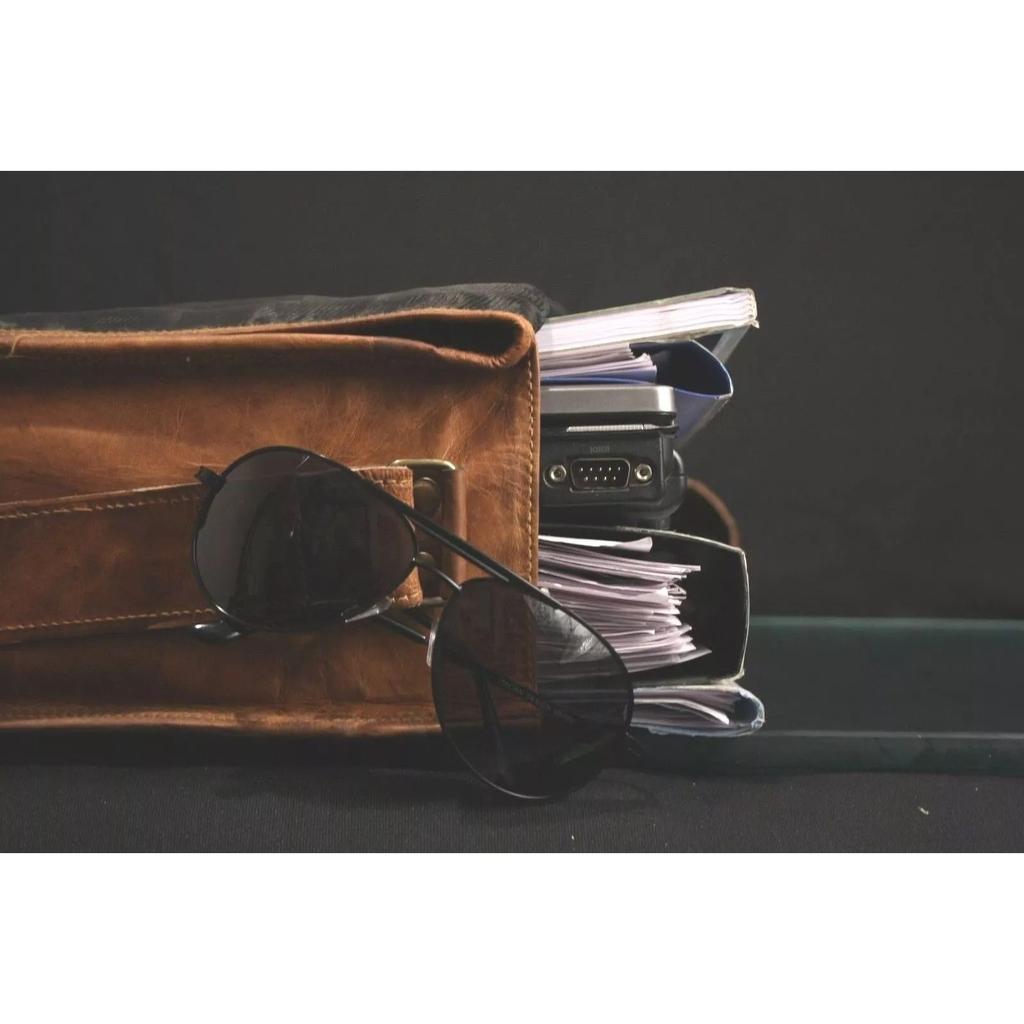 New Men's Vintage Leather Satchel Shoulder Laptop Messenger Briefcase Office Bag