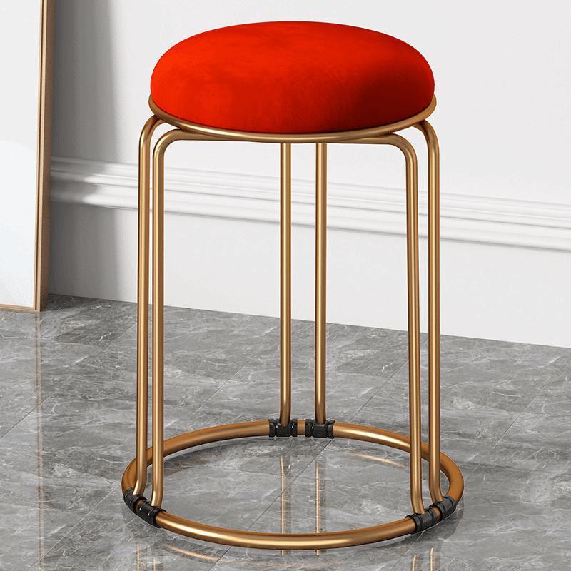 Nordic Economical Round Stool – Modern Simple Light Luxury Low Stool, Suitable as Dining Table Bench & Household Seat
