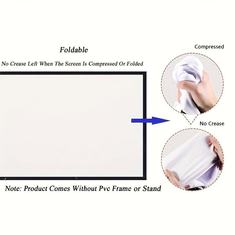 4K 100 inch 3D projection screen