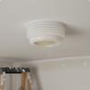 Recessed Light Cover Dustproof Overhead Hole Dust Mess Reduction Guard for Electricians,
