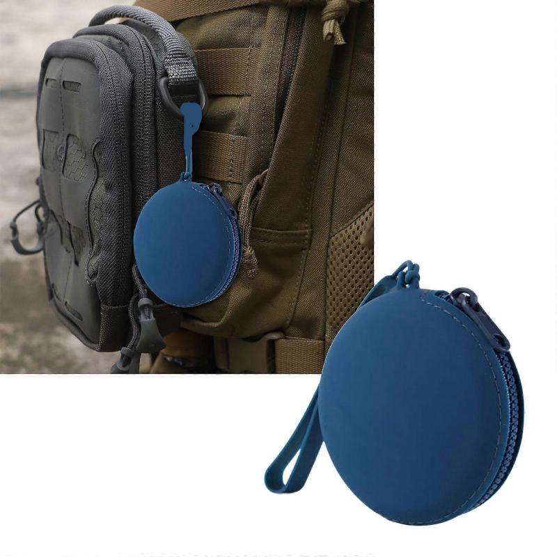 Gentle Sustainable Silicone Wallet Compact Storage Solution For Coin Keys Cards Ideal For Students Professionals  Yellow