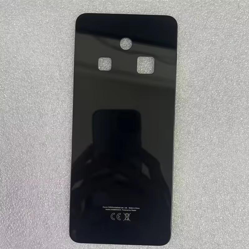 For Xiaomi Redmi 14C 2411DRN47C 2409BRN2CA Glass Battery Cover Back Door Panel Rear Housing Replacement