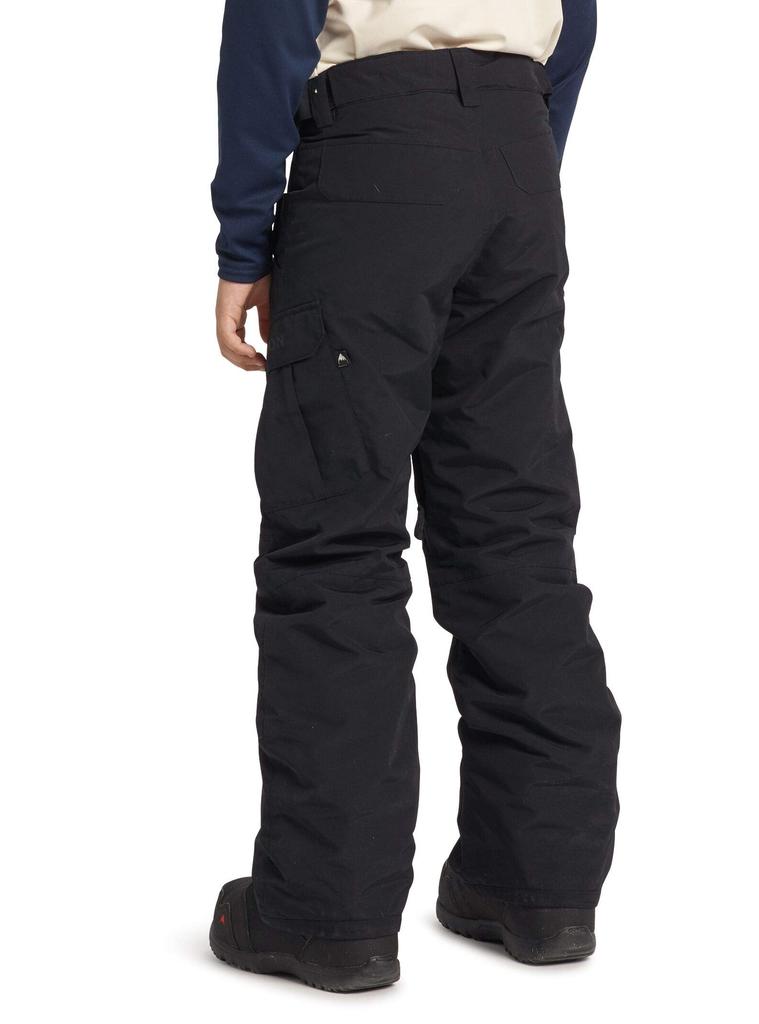 Burton Exile Cargo Snowboard True Black Kids' Pant, Boys' Pants, 2021-22 Model, Medium,