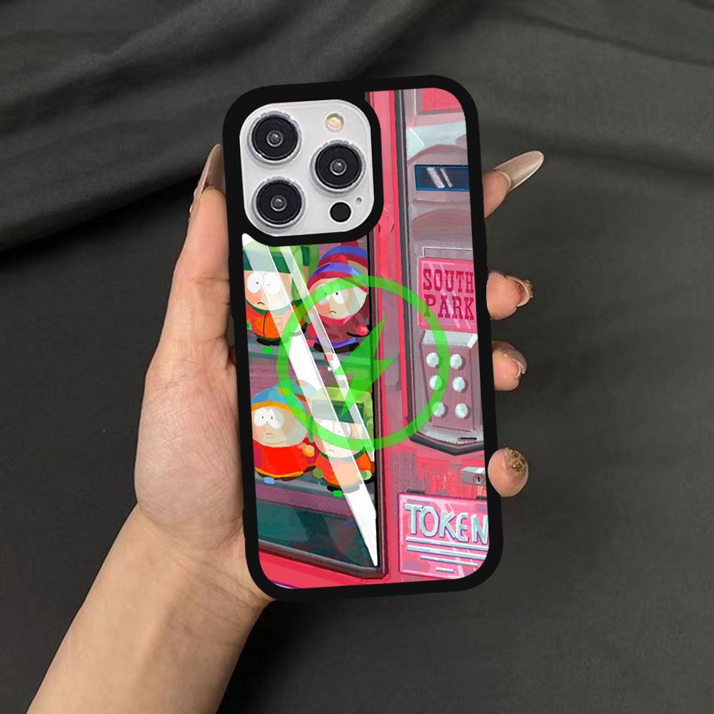 Cartoon S-South P-Park Promax Magnetic For iPhone 17 16 14 13 12 11 15 Pro Air Max Plus Phone Case Wireless Charge