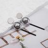 Simple Geometric Ring Stud Earrings, Cold Temperament Spherical Earrings, Fashionable Long Fringed Earrings