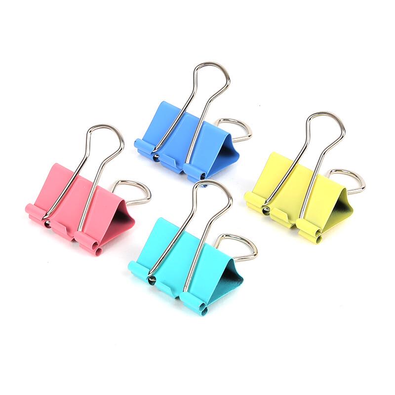 Colorful Metal Binder Clips