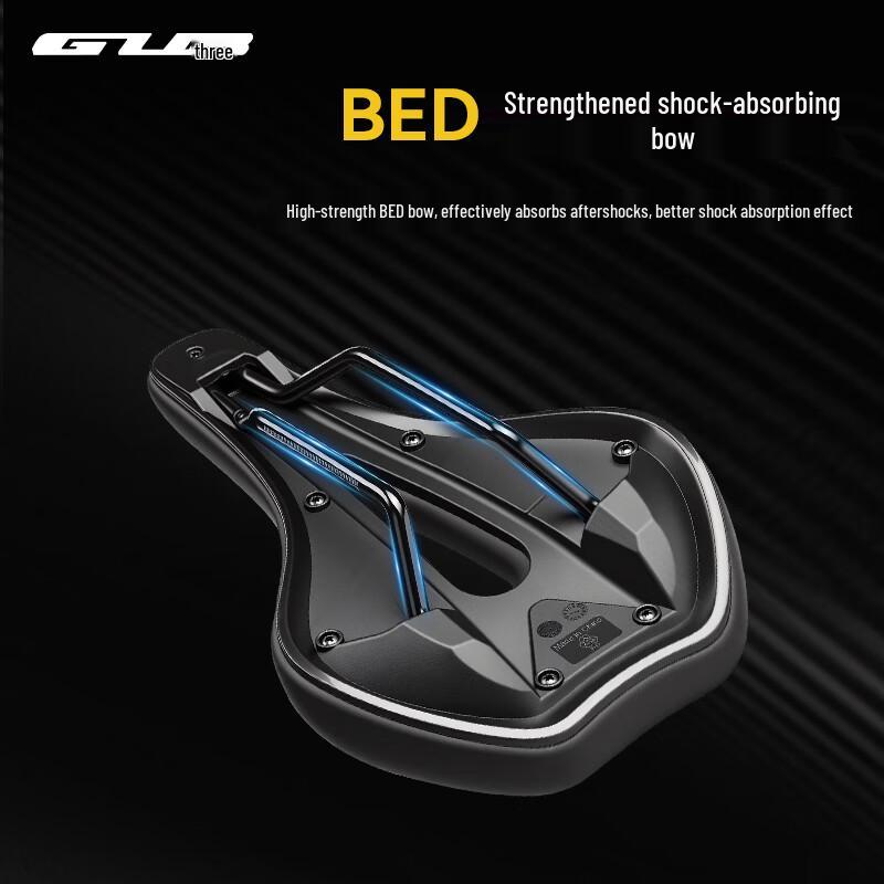 GUB Bicycle Memory Foam Shock Absorbing Saddle