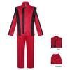 Completo Rosso Cosplay di Michael Jackson per Role Play ed Eventi Anime