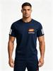 2026 Nuova Maglia da Tifoso Tema Nazionale Spagna Asciugatura Rapida Sportiva Casual Top T-shirt per Uomo