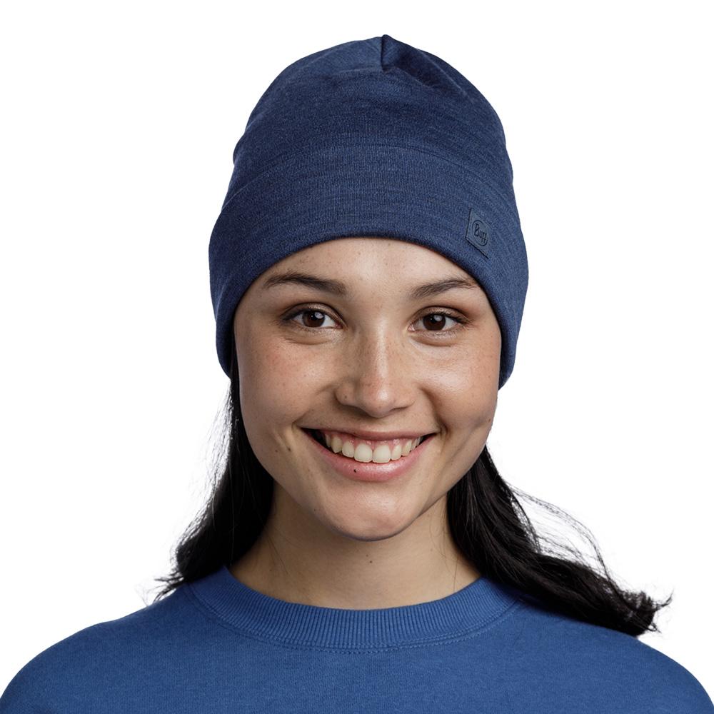 Beopeu Merino Heavyweight Beanie Indigo
