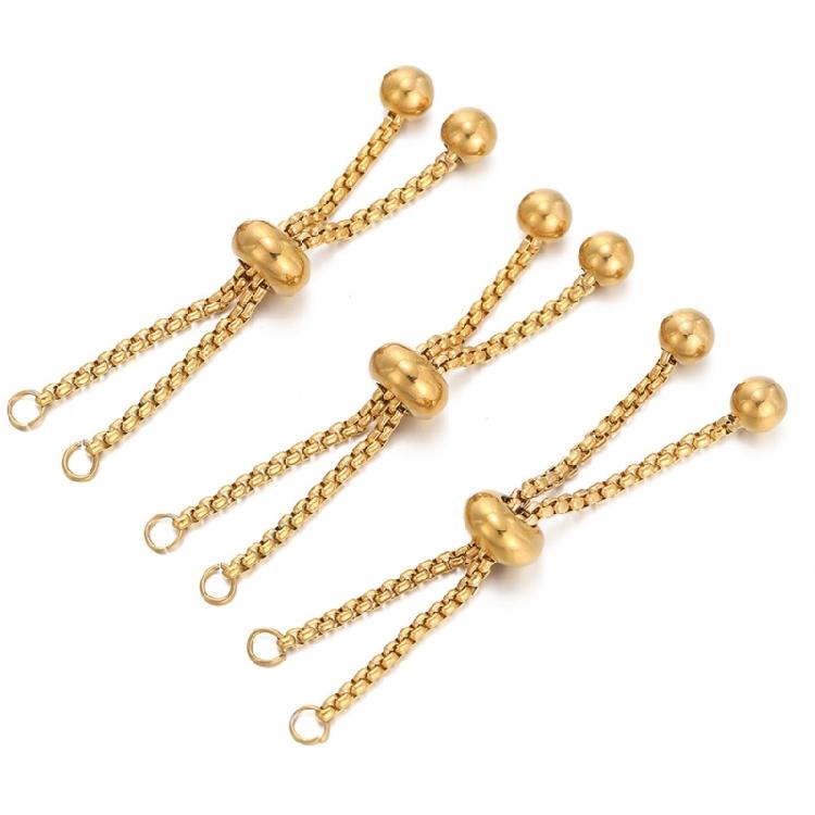 3PCS Extendable Chain Interchangeable Chain Suitable for Bracelets and Necklaces
