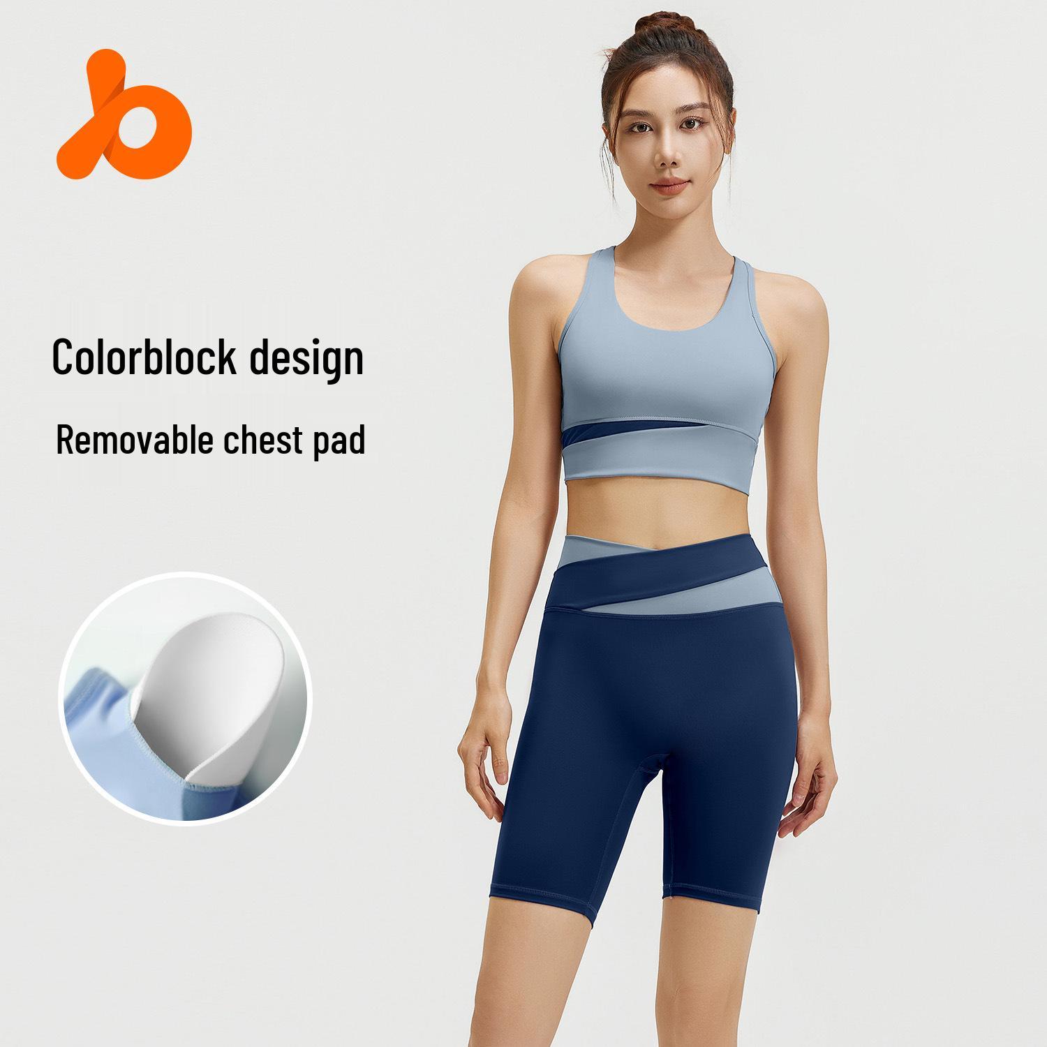 

Juyitang Women s Breathable Color-Matching Yoga and Sports Suit XXL