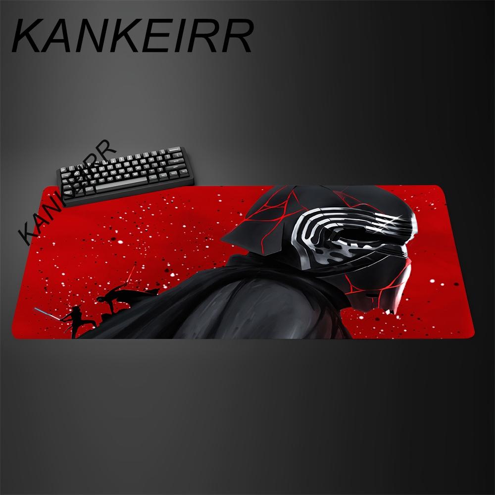 Large PC Gaming Nonslip Mouse Pad xmm Lock Edge Keyboard Mouse Mat Gamer Rubber Antislip Base Desk Mat Star Wars Mousepad