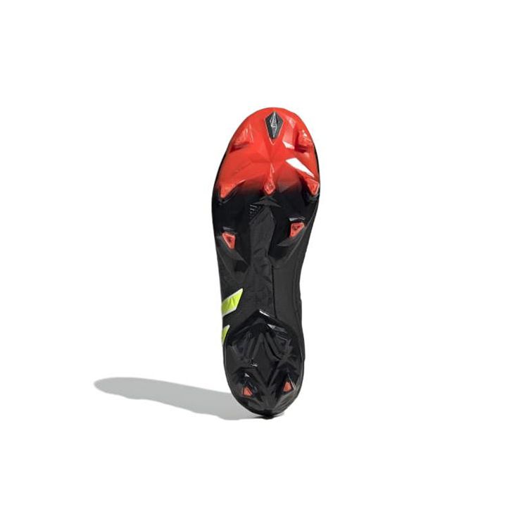 Adidas Predator Edge+ FG Svart Lag Solgul Herre Sneakers Core-Black Solar-Red GW1043