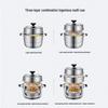 SUPOR 28cm 3-Layer 304 Stainless Steel Steamer Pot